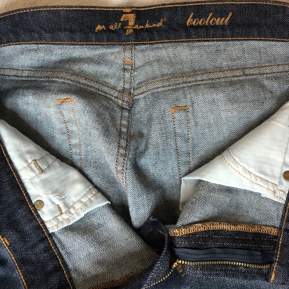Bootcut 7 For All Mankind Jeans W32 L34 - Picture 5 of 7